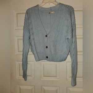 SO cable knit cardigan